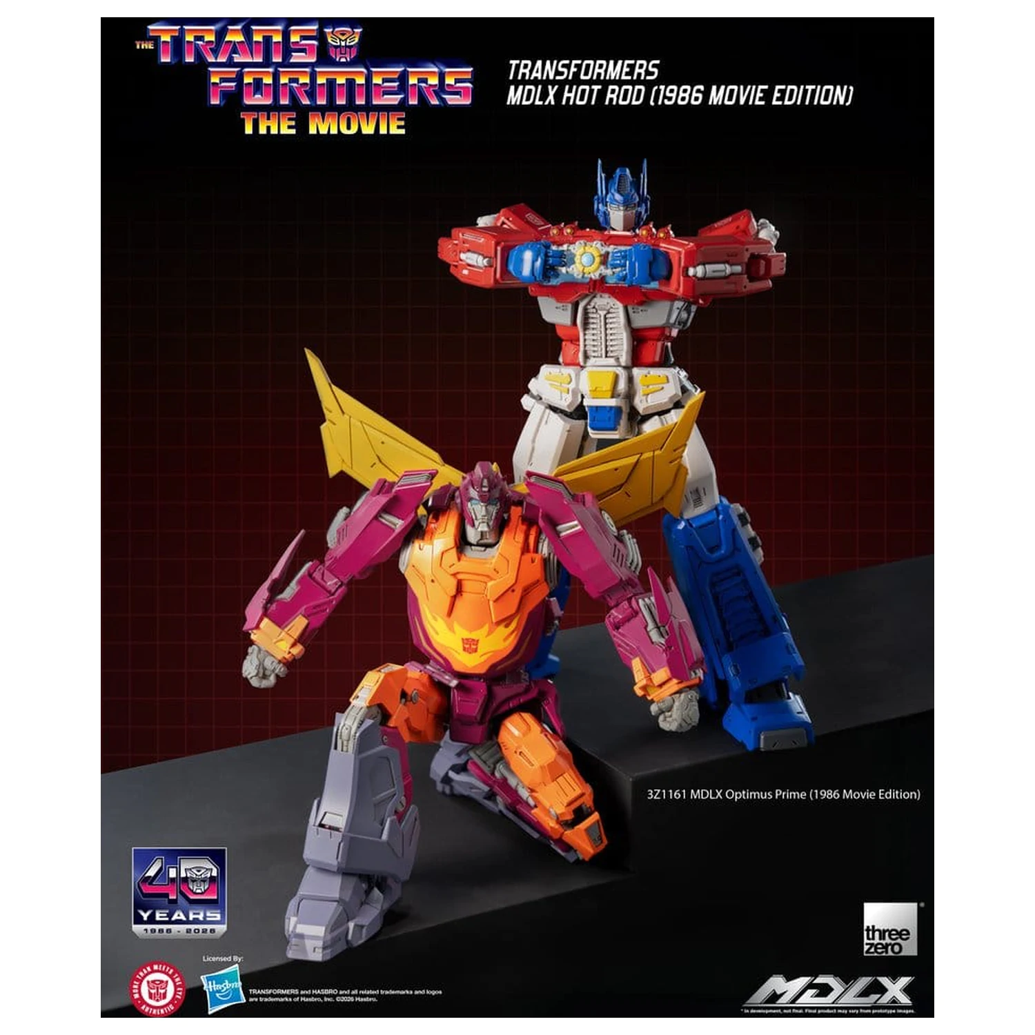 Transformers MDLX akční figurka Hot Rod (1986 Movie Edition) 18 cm fotografii produktu