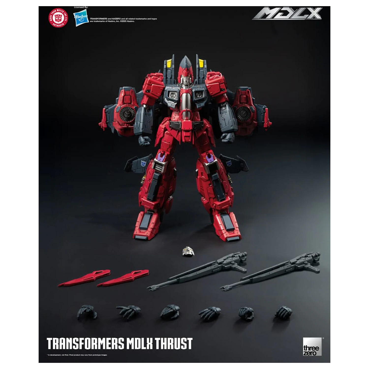 Transformers MDLX akční figurka Thrust 20 cm fotografii produktu