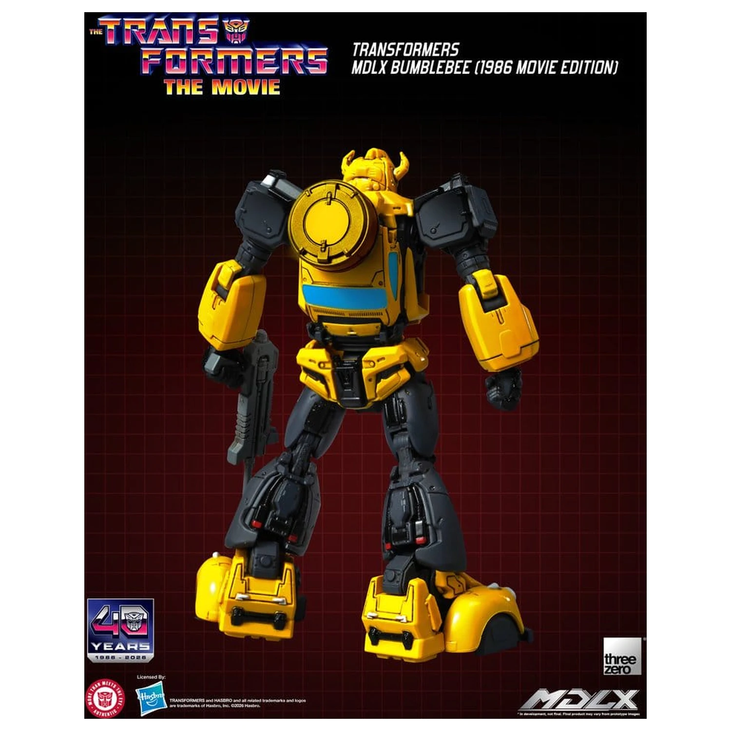 Transformers MDLX akční figurka Bumblebee (1986 Movie Edition) 12 cm fotografii produktu