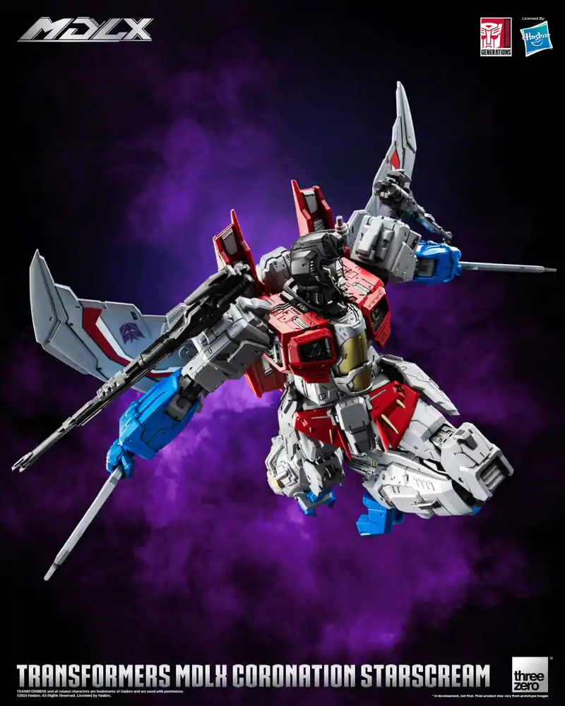 Transformers MDLX akční figurka Korunovační Starscream 20 cm fotografii produktu