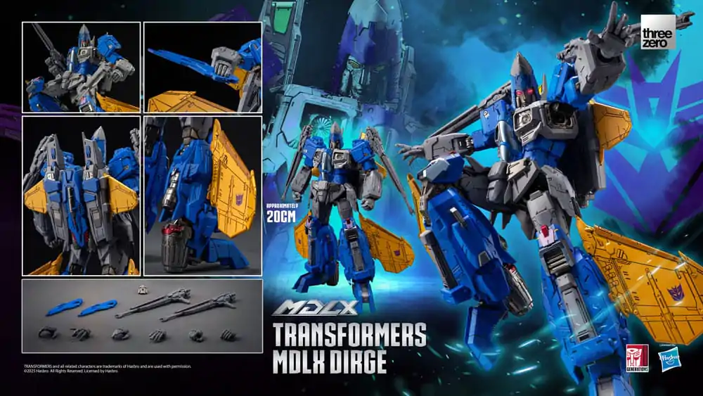 Transformers MDLX Akční figurka Dirge 20 cm fotografii produktu