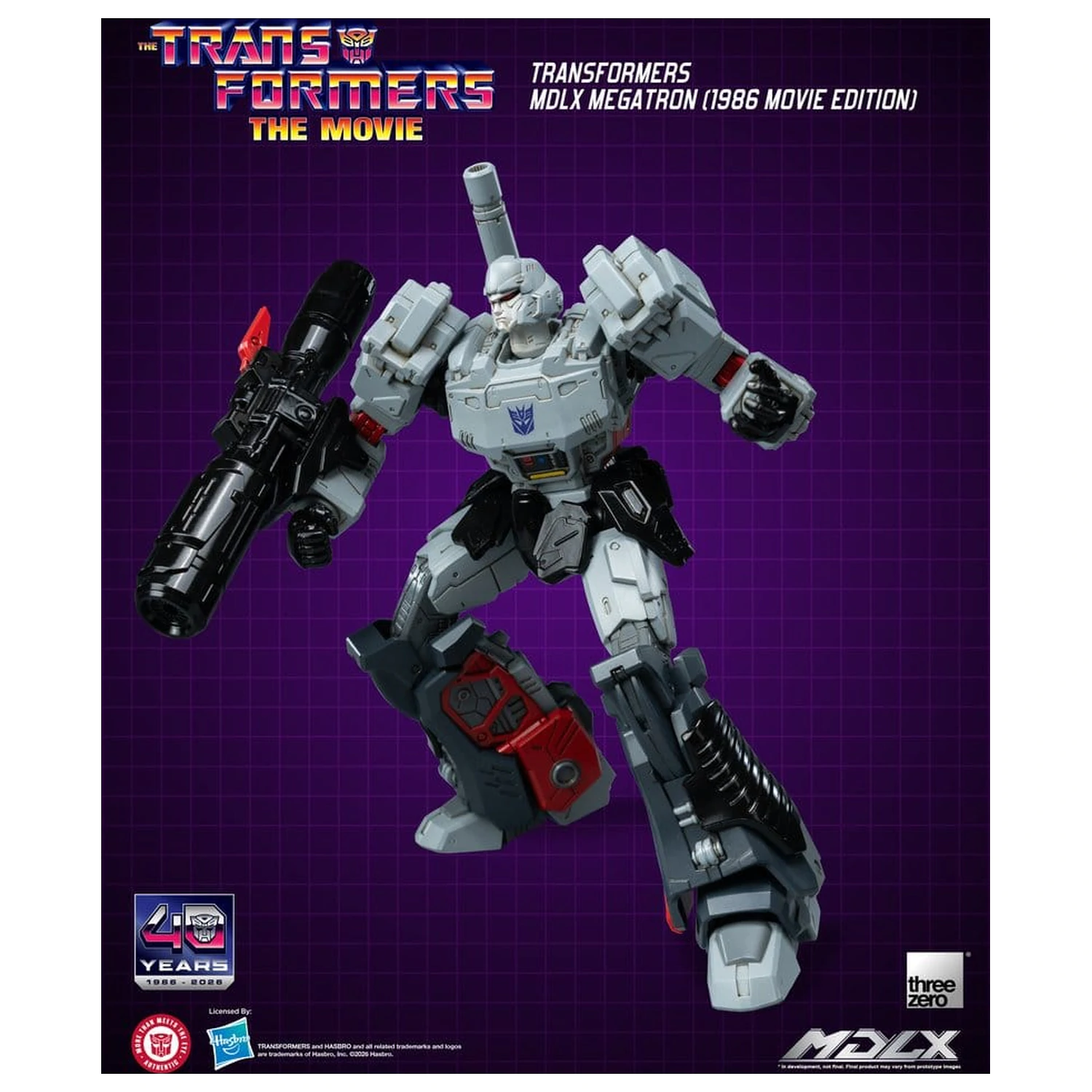 Transformers MDLX akční figurka Megatron (1986 Movie Edition) 18 cm fotografii produktu