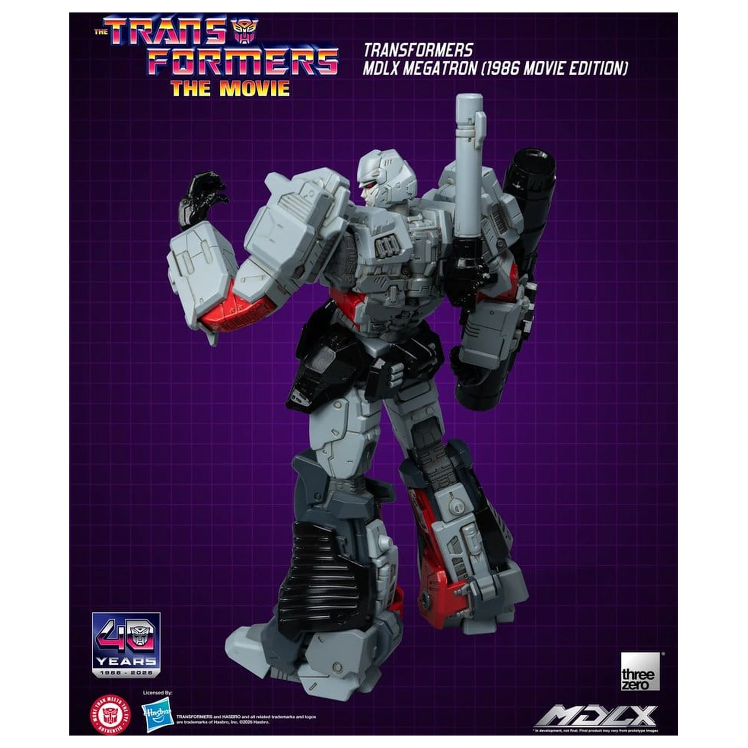 Transformers MDLX akční figurka Megatron (1986 Movie Edition) 18 cm fotografii produktu