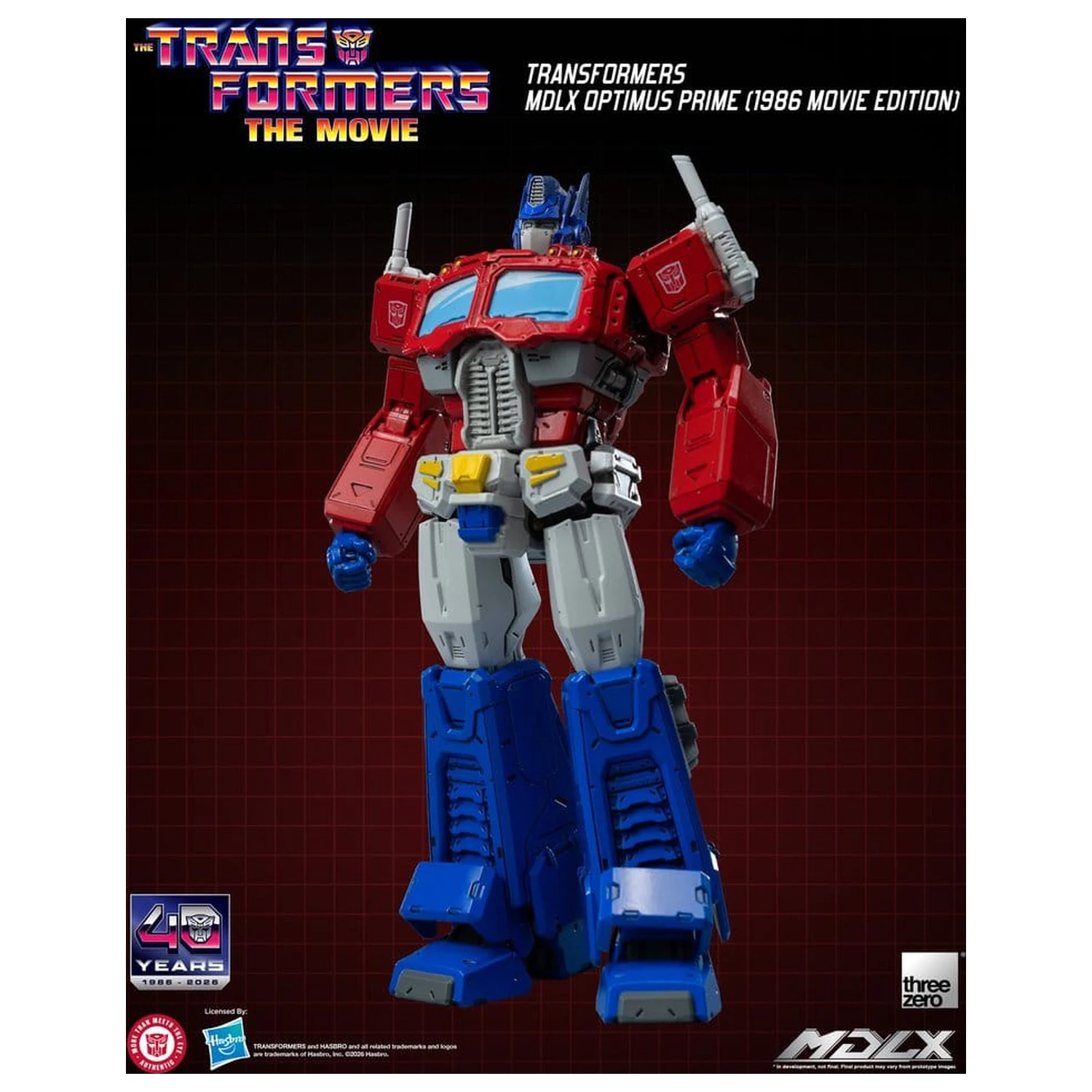Transformers MDLX Akční figurka Optimus Prime (1986 Movie Edition) 18 cm fotografii produktu