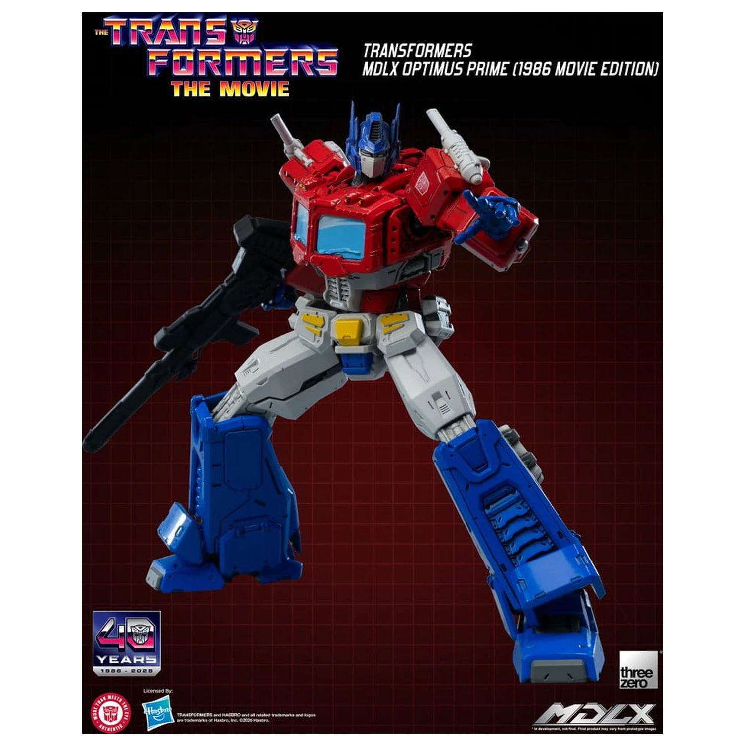 Transformers MDLX Akční figurka Optimus Prime (1986 Movie Edition) 18 cm fotografii produktu