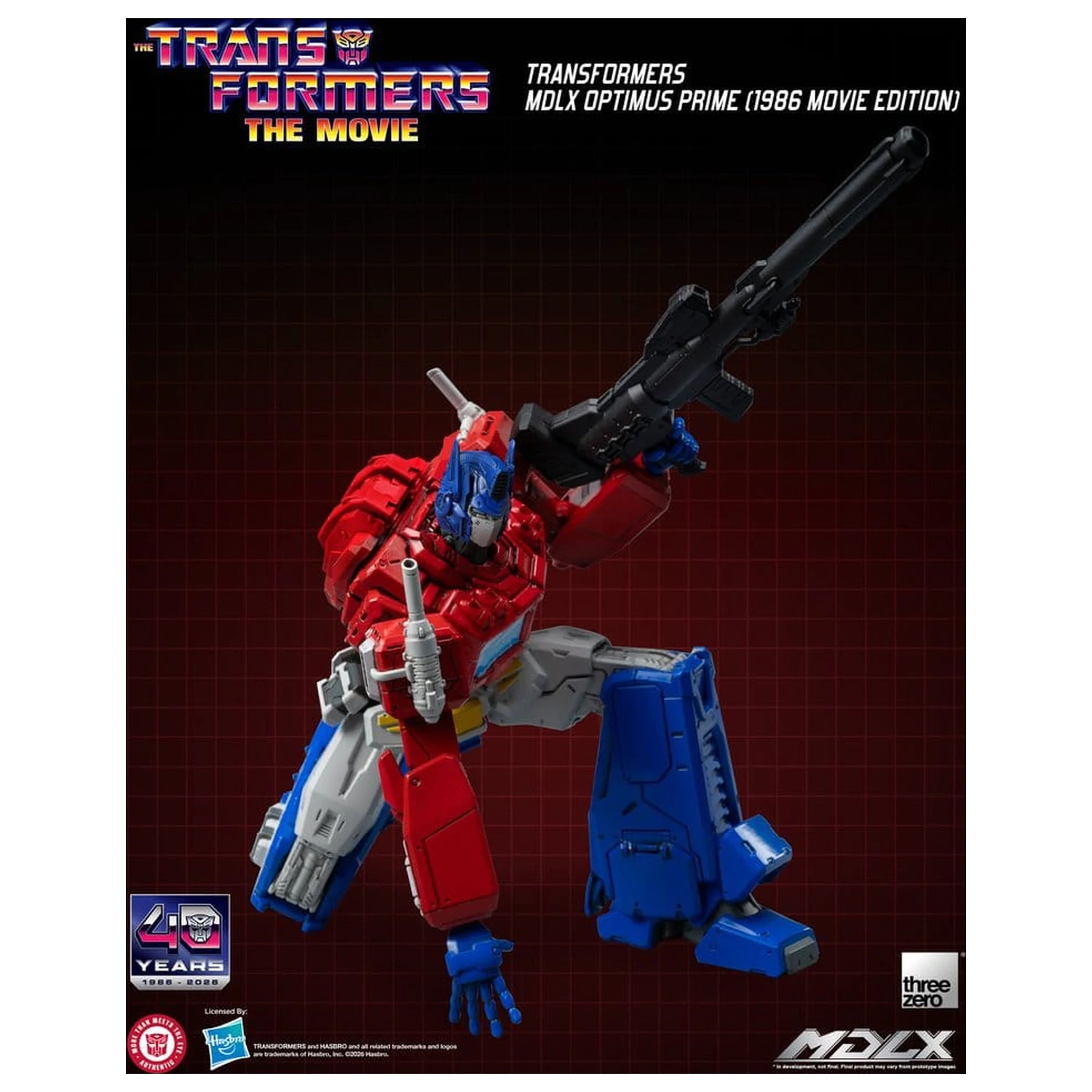 Transformers MDLX Akční figurka Optimus Prime (1986 Movie Edition) 18 cm fotografii produktu