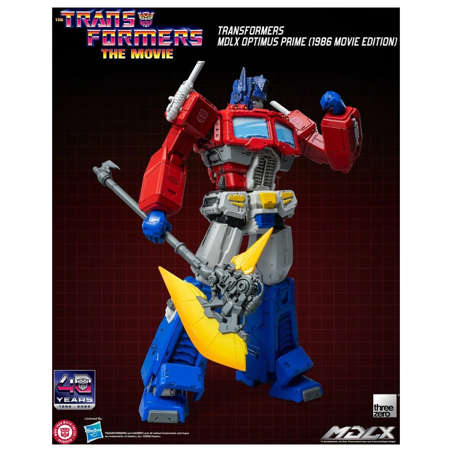 Transformers MDLX Akční figurka Optimus Prime (1986 Movie Edition) 18 cm fotografii produktu