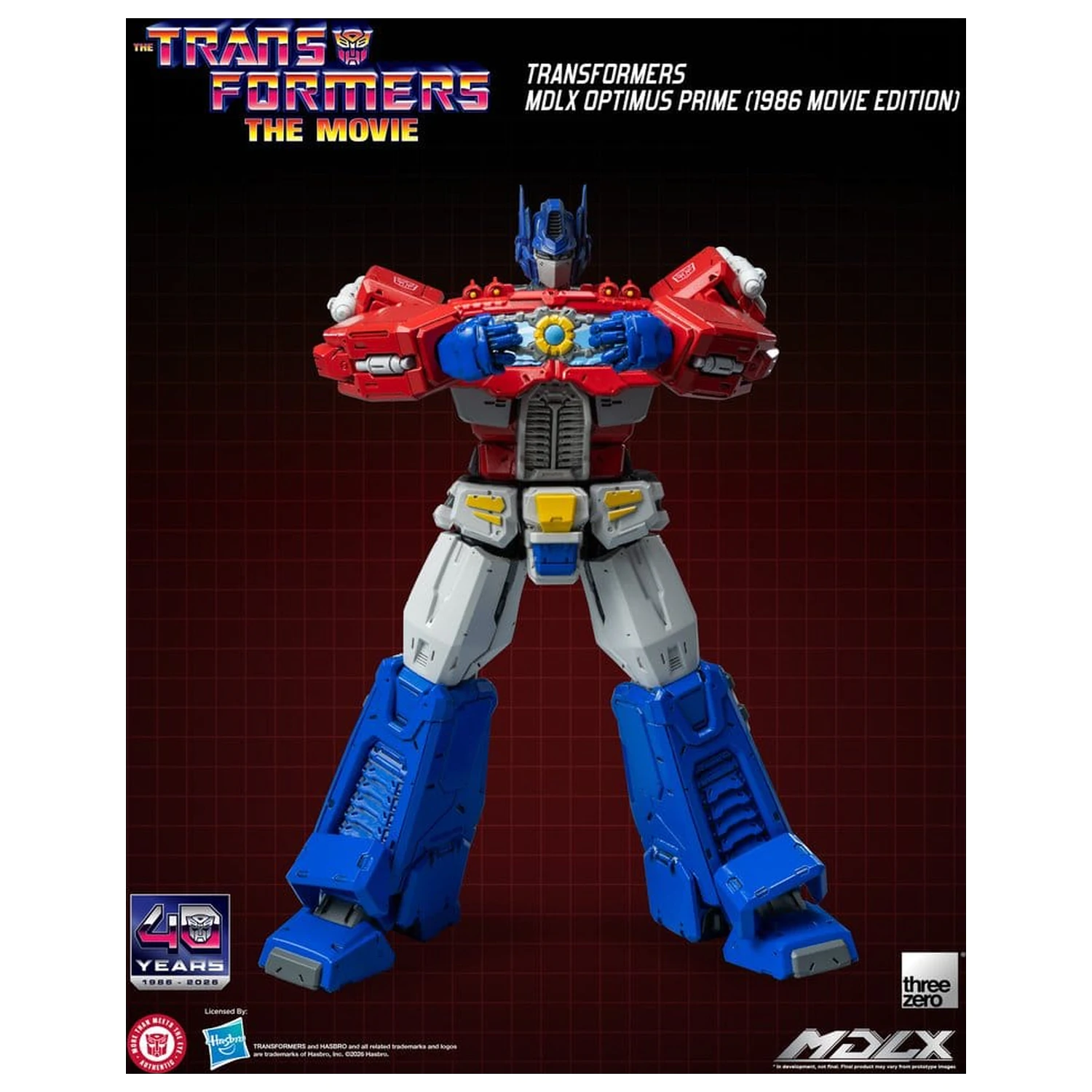 Transformers MDLX Akční figurka Optimus Prime (1986 Movie Edition) 18 cm fotografii produktu
