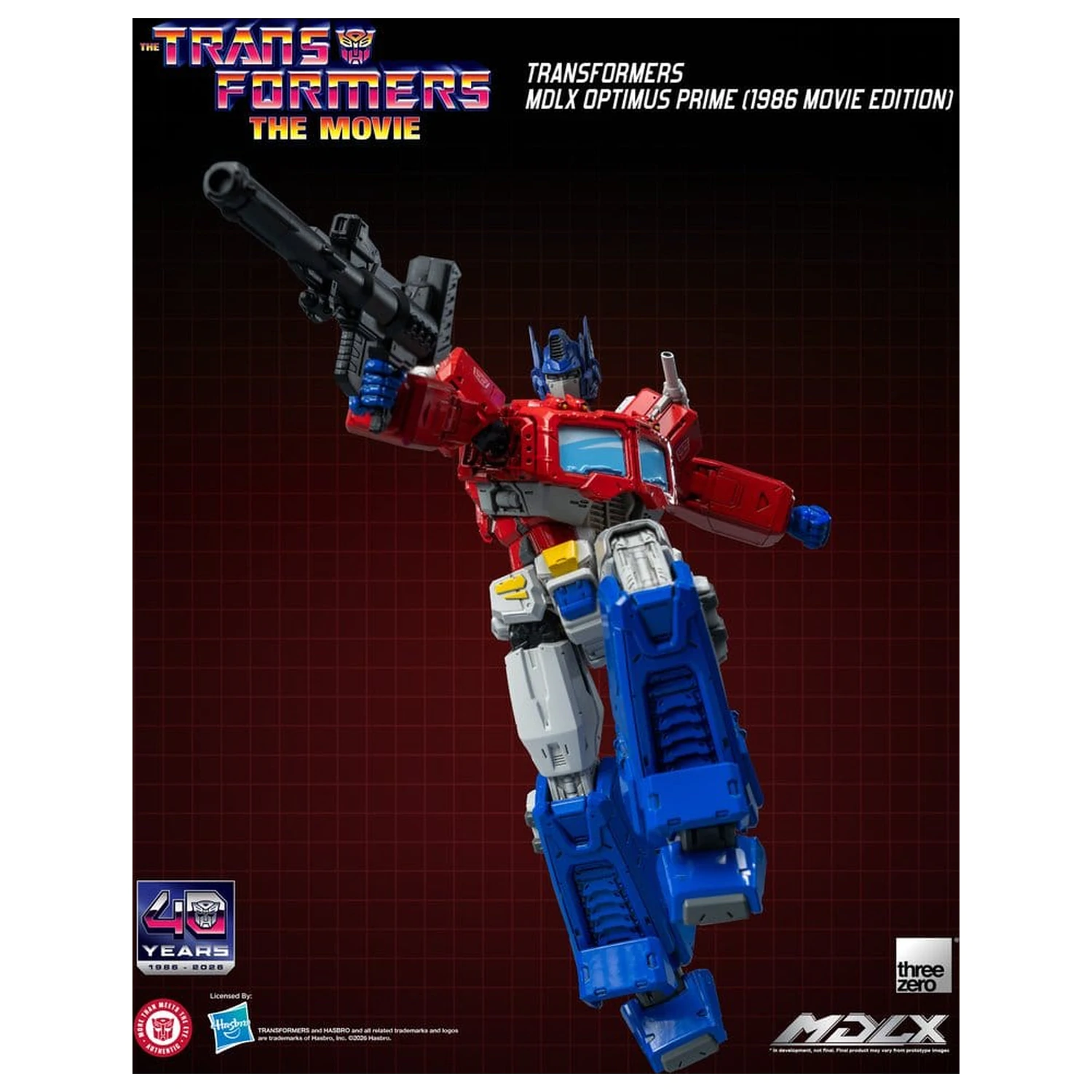 Transformers MDLX Akční figurka Optimus Prime (1986 Movie Edition) 18 cm fotografii produktu