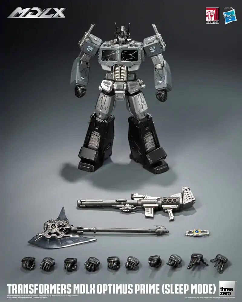 Transformers MDLX Action Figure Optimus Prime (Sleep Mode) akční figurka 18 cm fotografii produktu