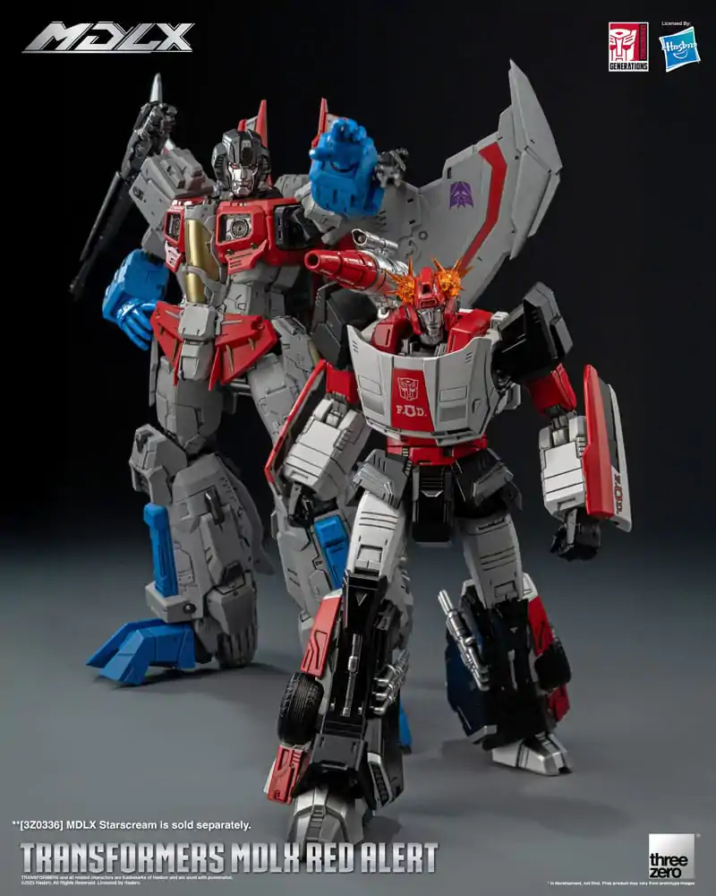 Transformers MDLX akční figurka Red Alert 15 cm fotografii produktu