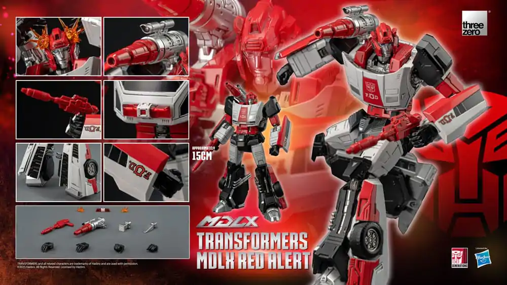 Transformers MDLX akční figurka Red Alert 15 cm fotografii produktu