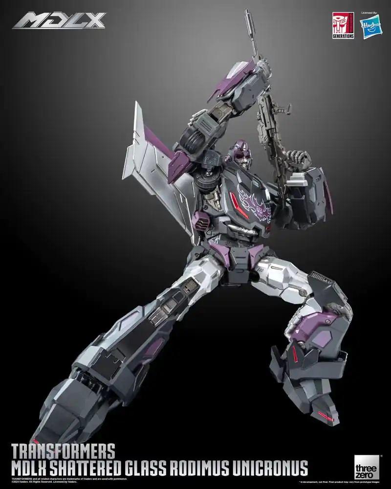 Transformers MDLX Akční figurka Shattered Glass Rodimus Unicronus 18 cm fotografii produktu