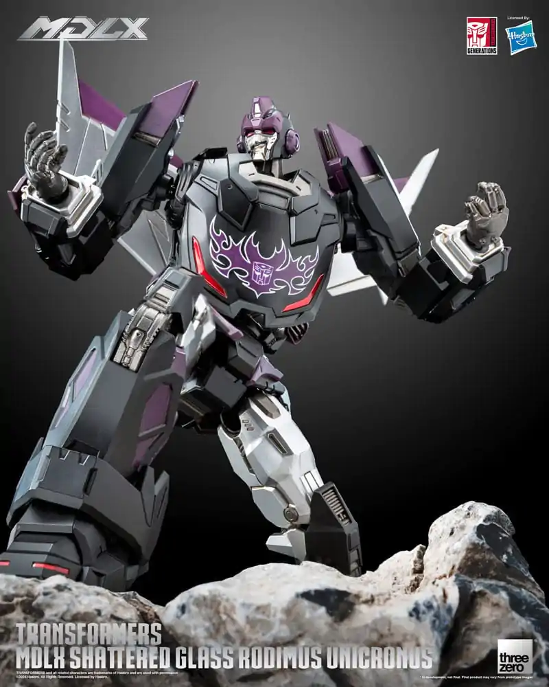 Transformers MDLX Akční figurka Shattered Glass Rodimus Unicronus 18 cm fotografii produktu