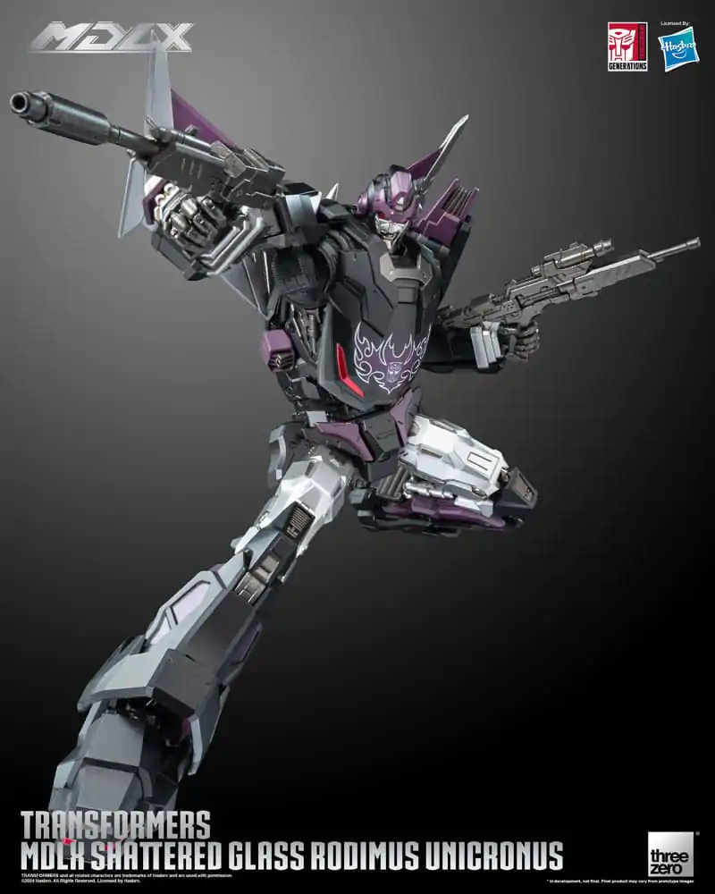 Transformers MDLX Akční figurka Shattered Glass Rodimus Unicronus 18 cm fotografii produktu