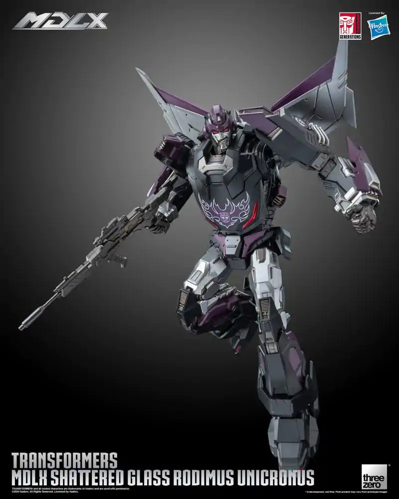 Transformers MDLX Akční figurka Shattered Glass Rodimus Unicronus 18 cm fotografii produktu