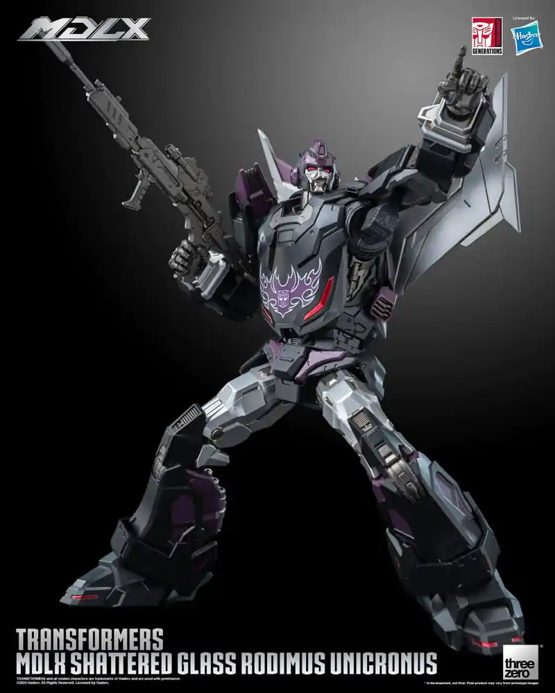 Transformers MDLX Akční figurka Shattered Glass Rodimus Unicronus 18 cm fotografii produktu