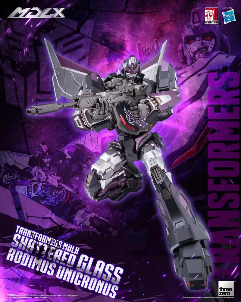 Transformers MDLX Akční figurka Shattered Glass Rodimus Unicronus 18 cm fotografii produktu