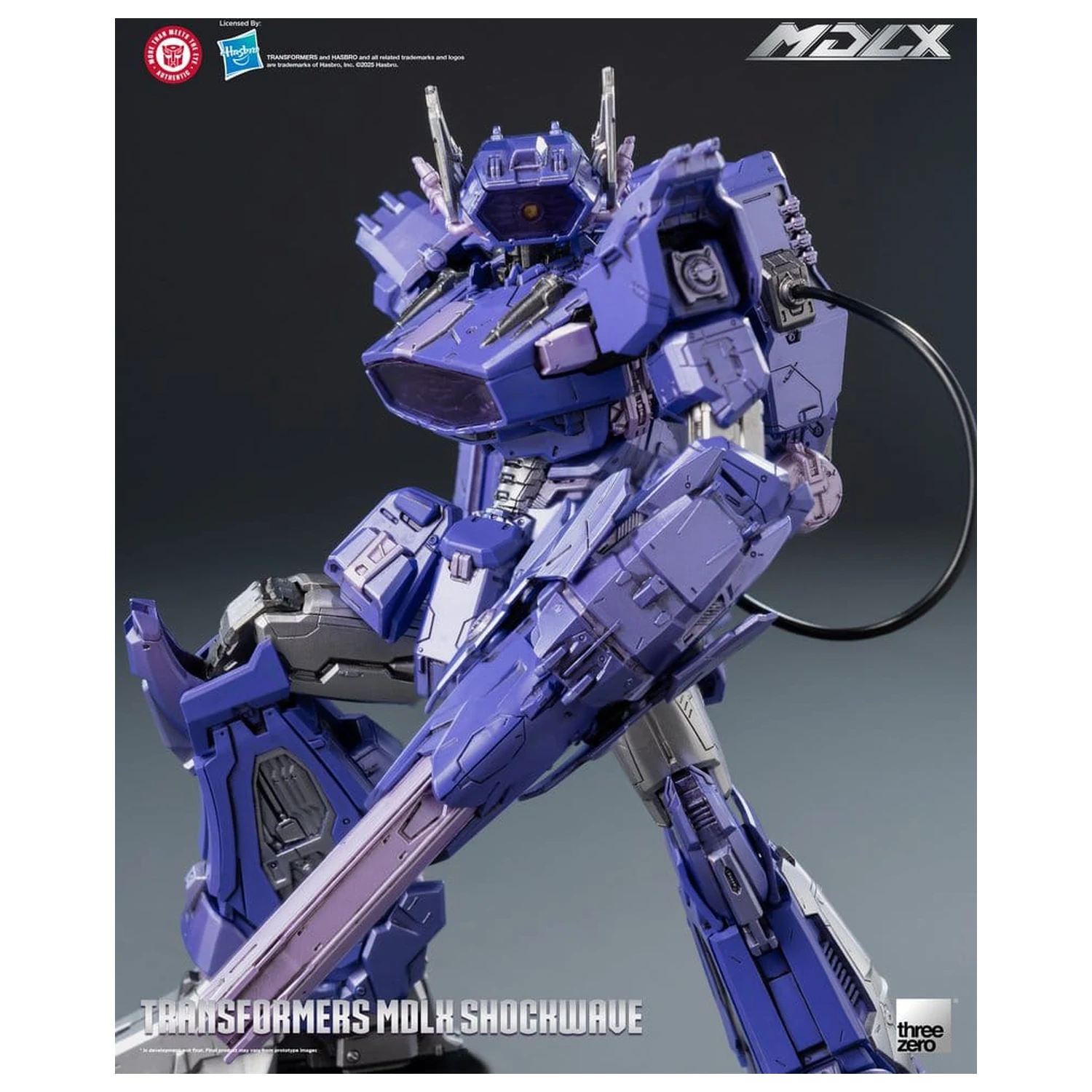Transformers MDLX Akční figurka Shockwave 19 cm fotografii produktu