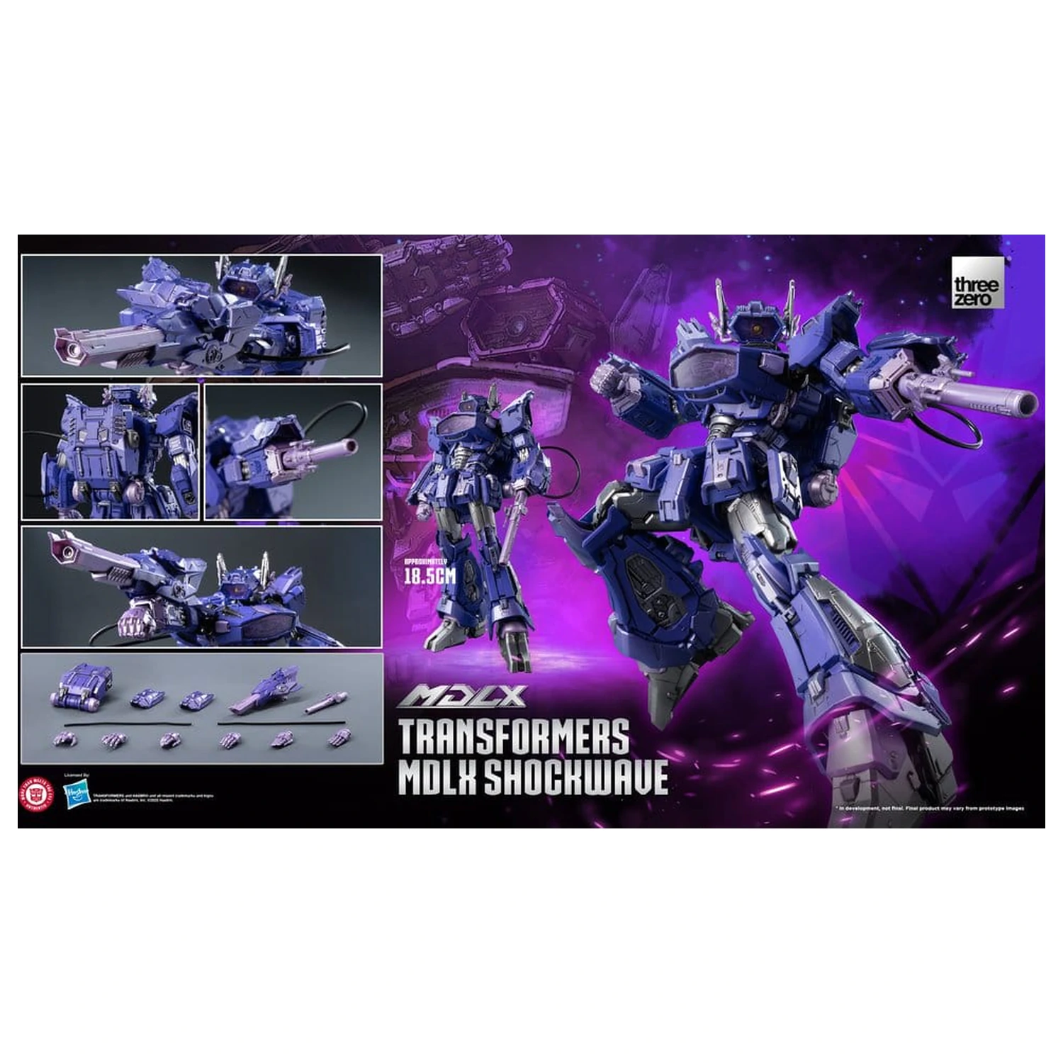 Transformers MDLX Akční figurka Shockwave 19 cm fotografii produktu