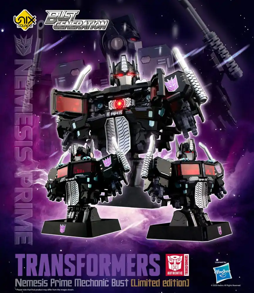 Transformers Busta Generation Mechanic Bust Nemesis Prime 16 cm fotografii produktu