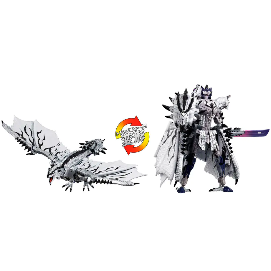 Transformers Monster Hunter Silver Rathalos Prime figurka 13 cm fotografii produktu