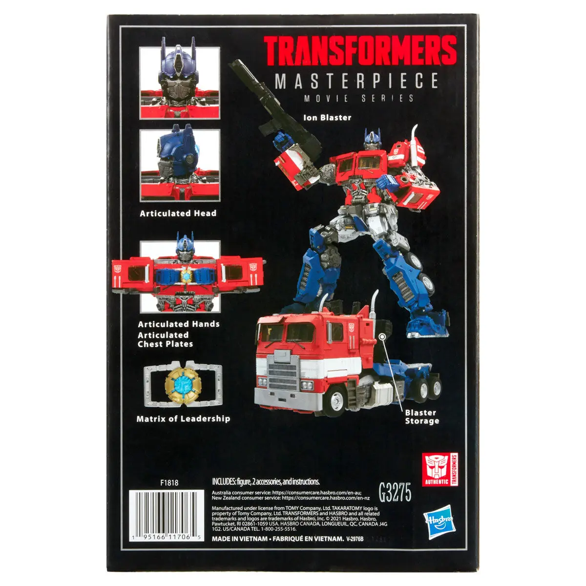 Transformers Move Masterpiece Bumblebee Optimus Prime 27 cm fotografii produktu