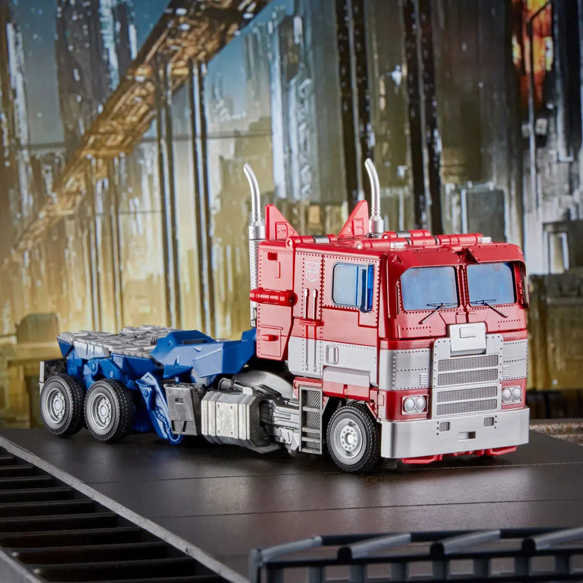 Transformers Move Masterpiece Bumblebee Optimus Prime 27 cm fotografii produktu