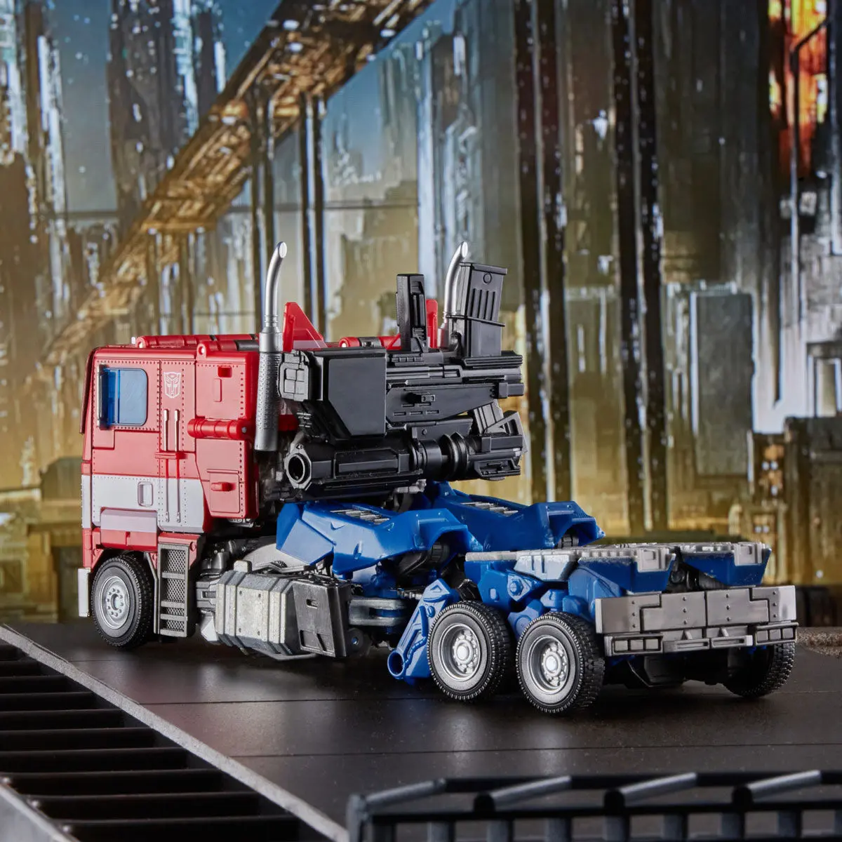 Transformers Move Masterpiece Bumblebee Optimus Prime 27 cm fotografii produktu