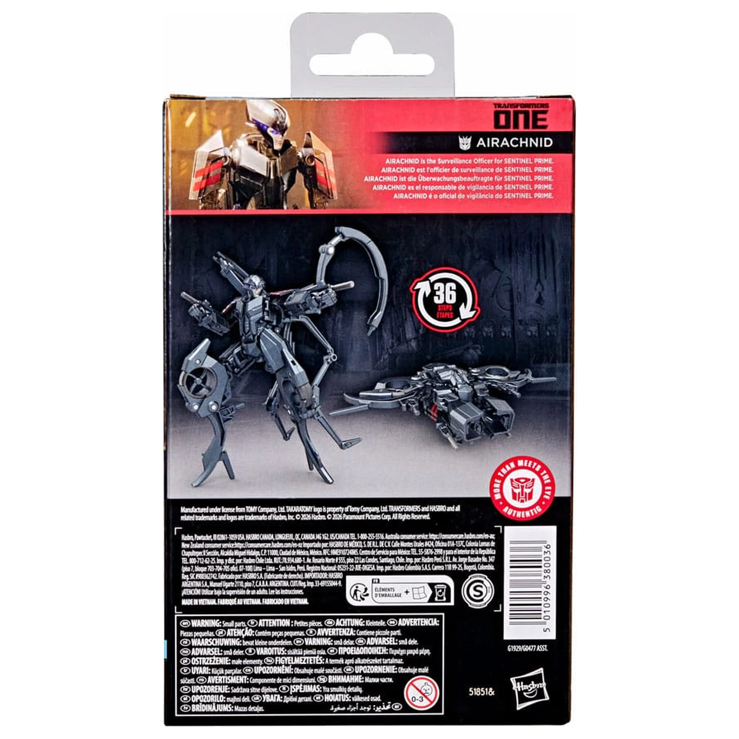 Transformers One Studio Series Deluxe Class akční figurka Airachnid 11 cm fotografii produktu