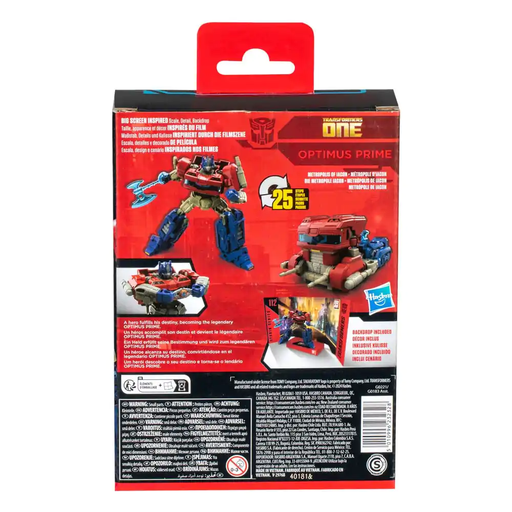Transformers One Studio Series Deluxe Class Akční figurka Optimus Prime 11 cm fotografii produktu