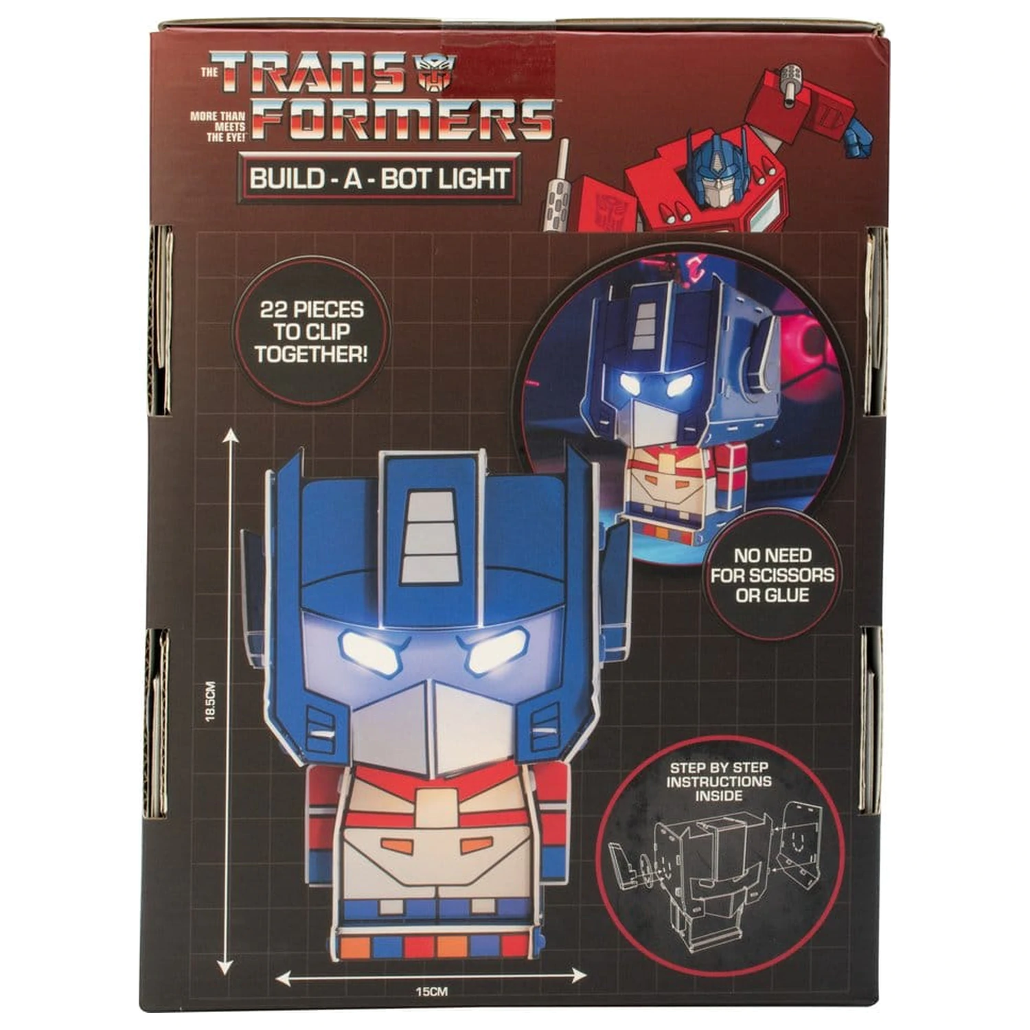 Transformers Sestavitelná lampa Optimus Prime fotografii produktu