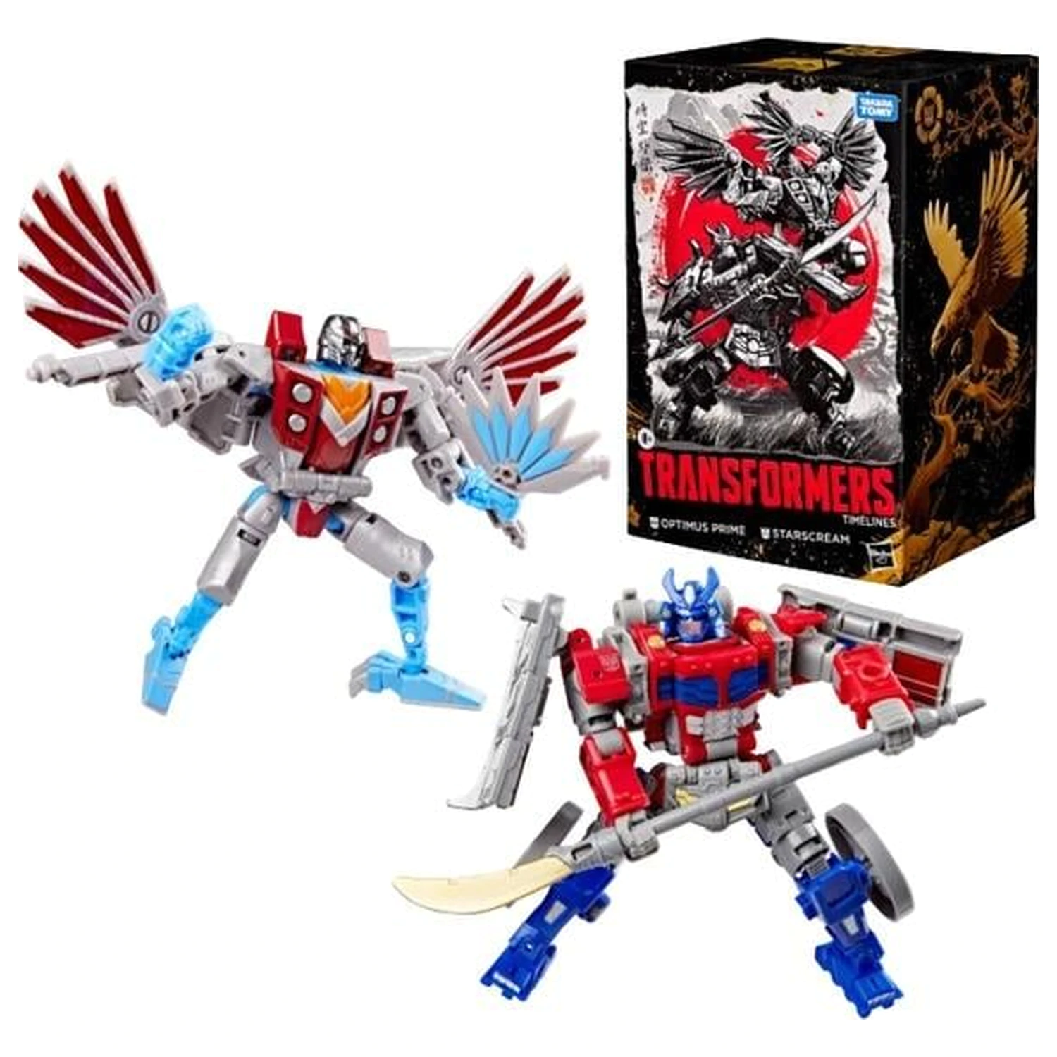 Transformers Optimus Prime & Starscream Figurka Timeline 12,5 cm fotografii produktu