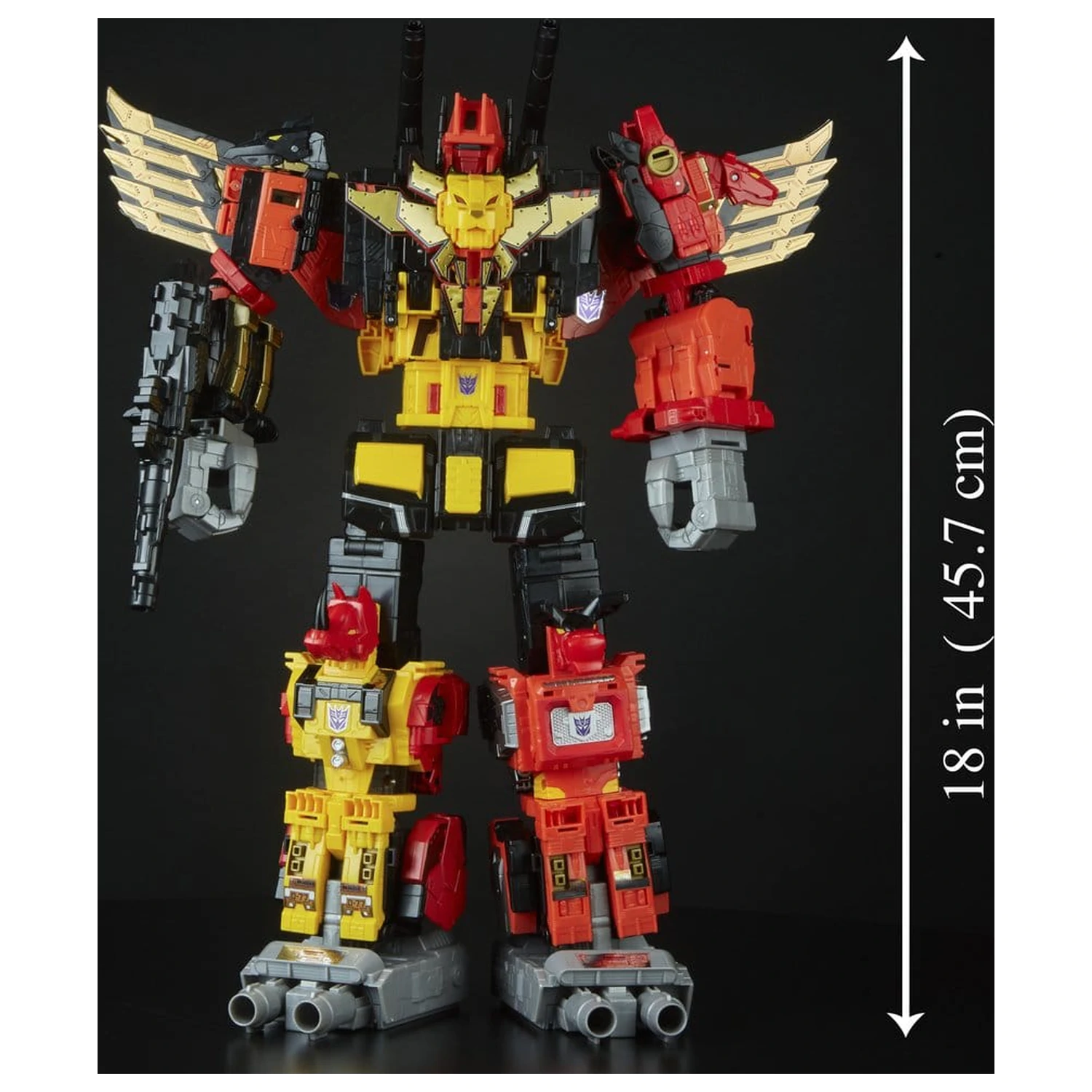 Transformers Power of the Primes Combiner Akční figurka Predaking 45 cm fotografii produktu