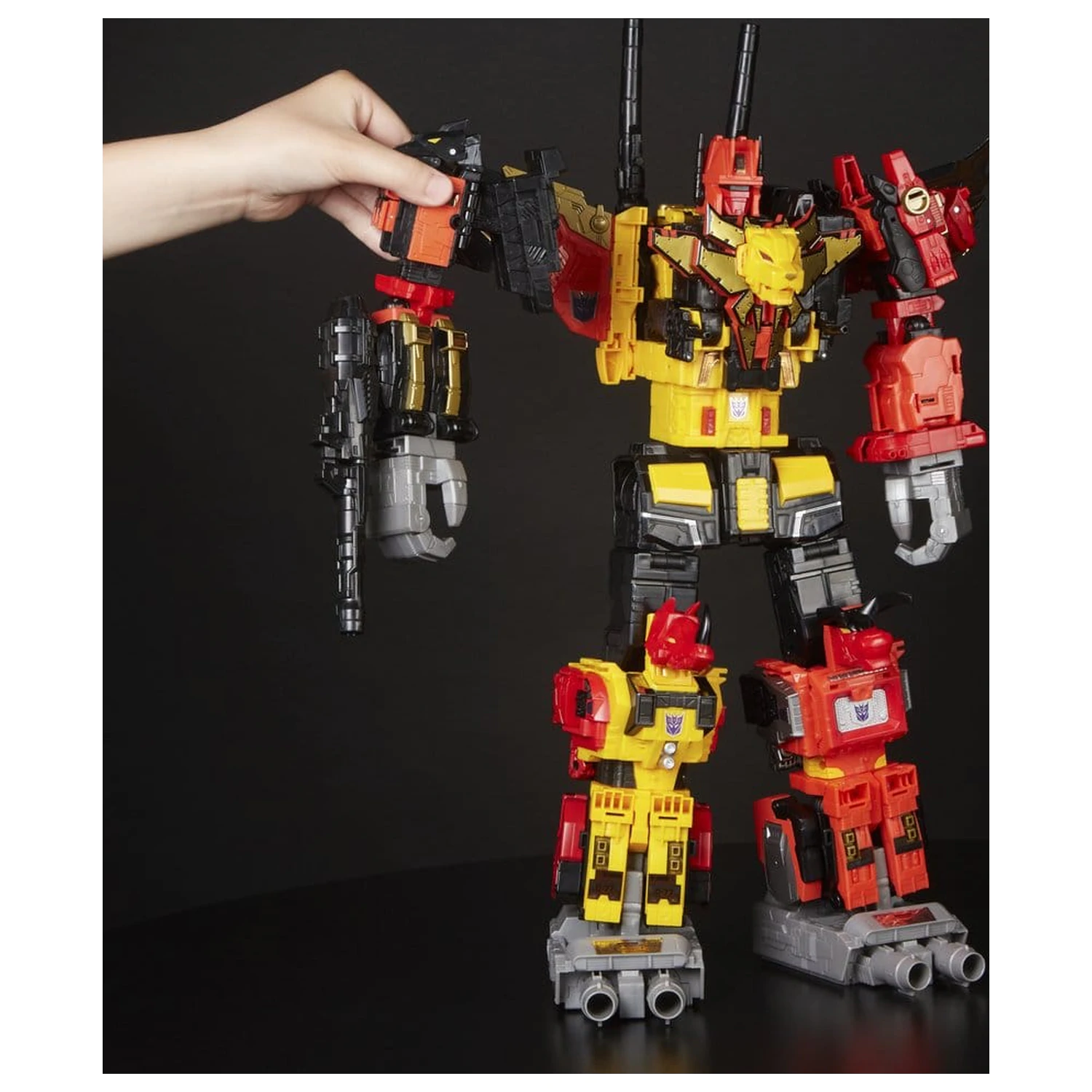 Transformers Power of the Primes Combiner Akční figurka Predaking 45 cm fotografii produktu