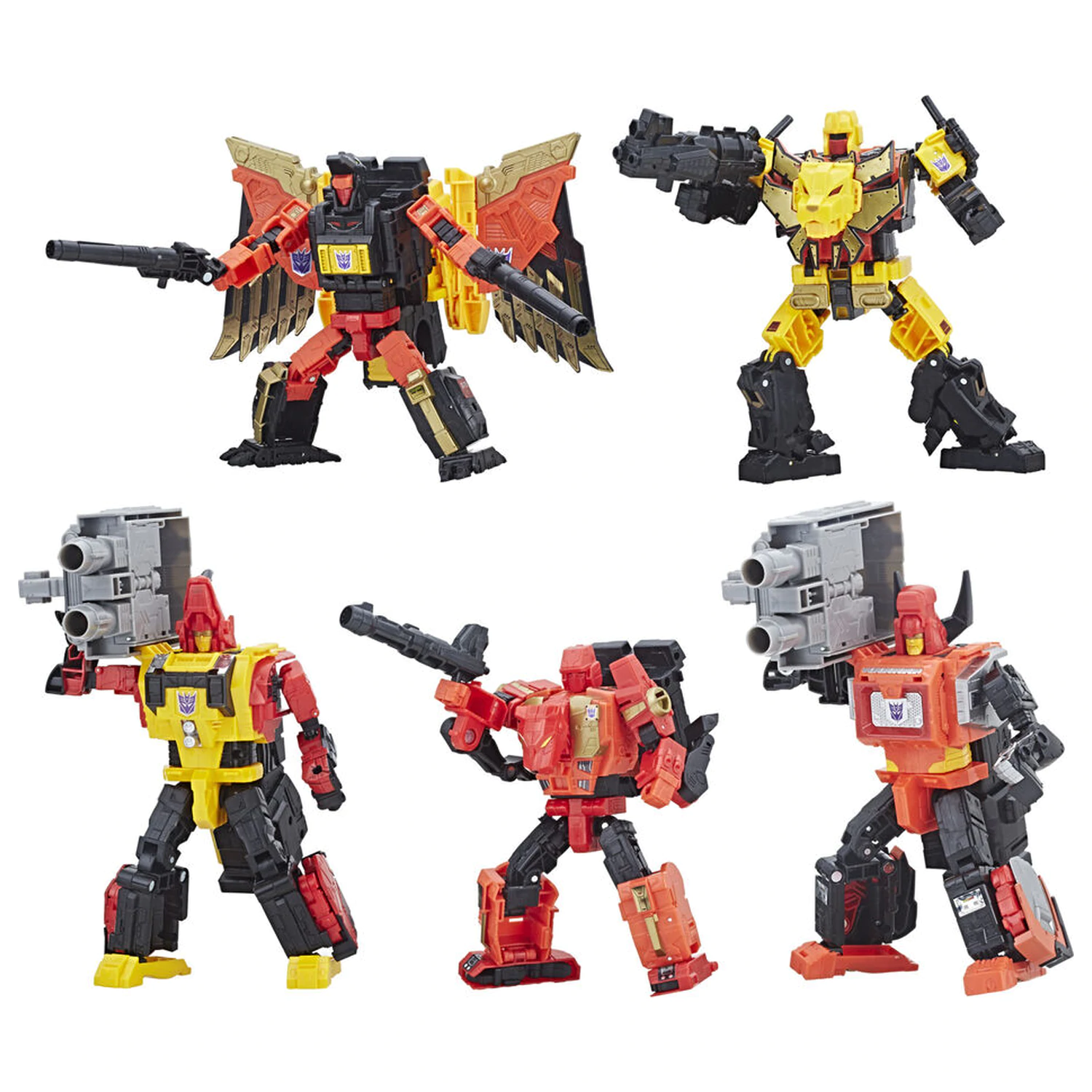 Transformers Power of the Primes Predaking Combiner sada figurek fotografii produktu