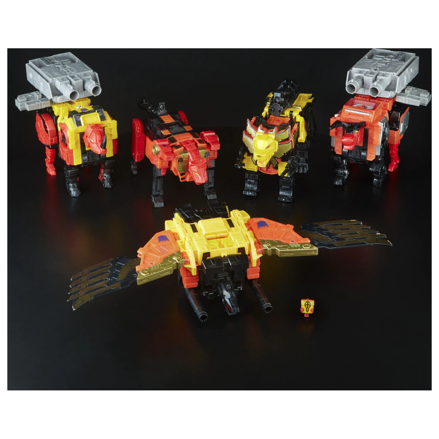 Transformers Power of the Primes Predaking Combiner sada figurek fotografii produktu