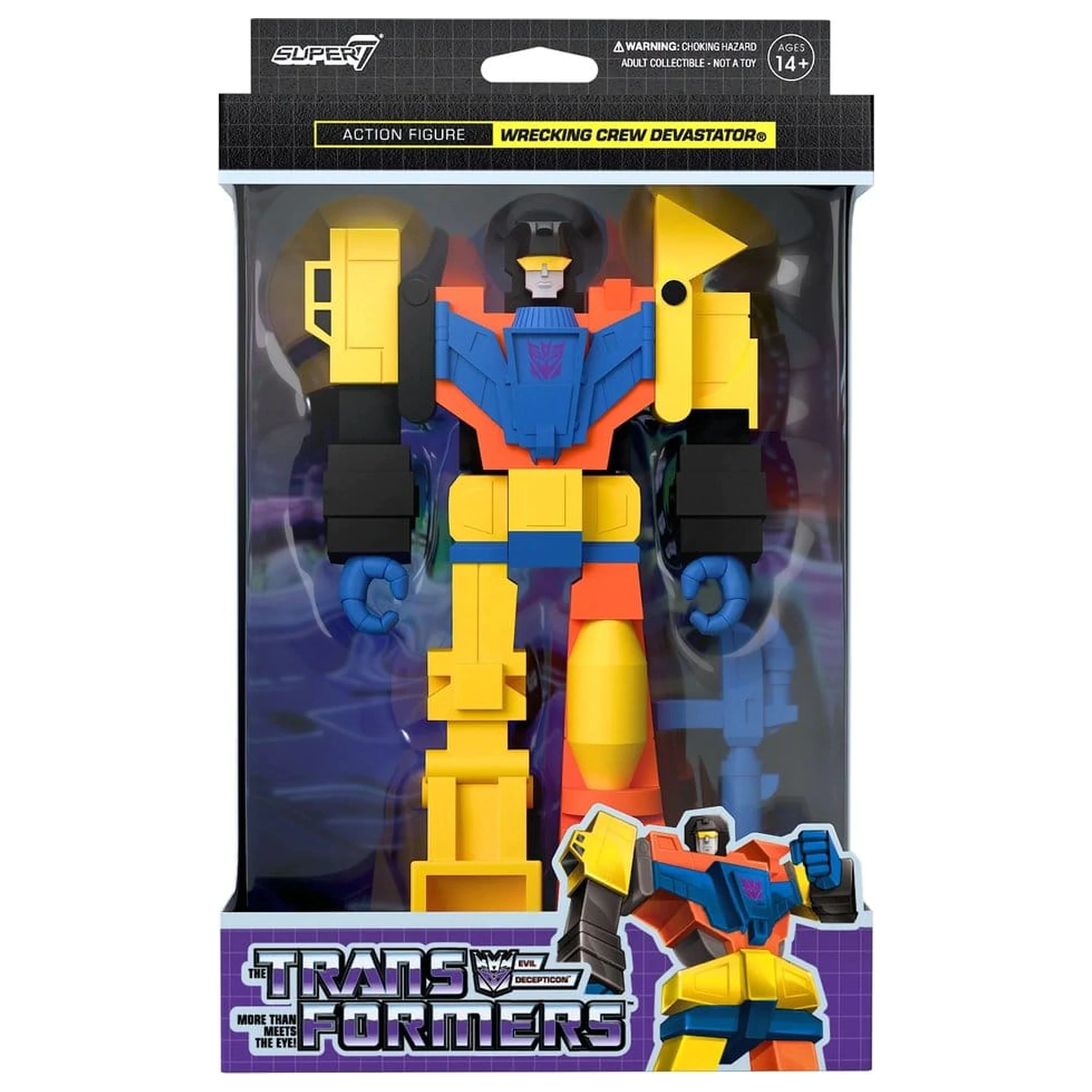 Transformers ReAction Akční figurka Devastator 10 cm fotografii produktu
