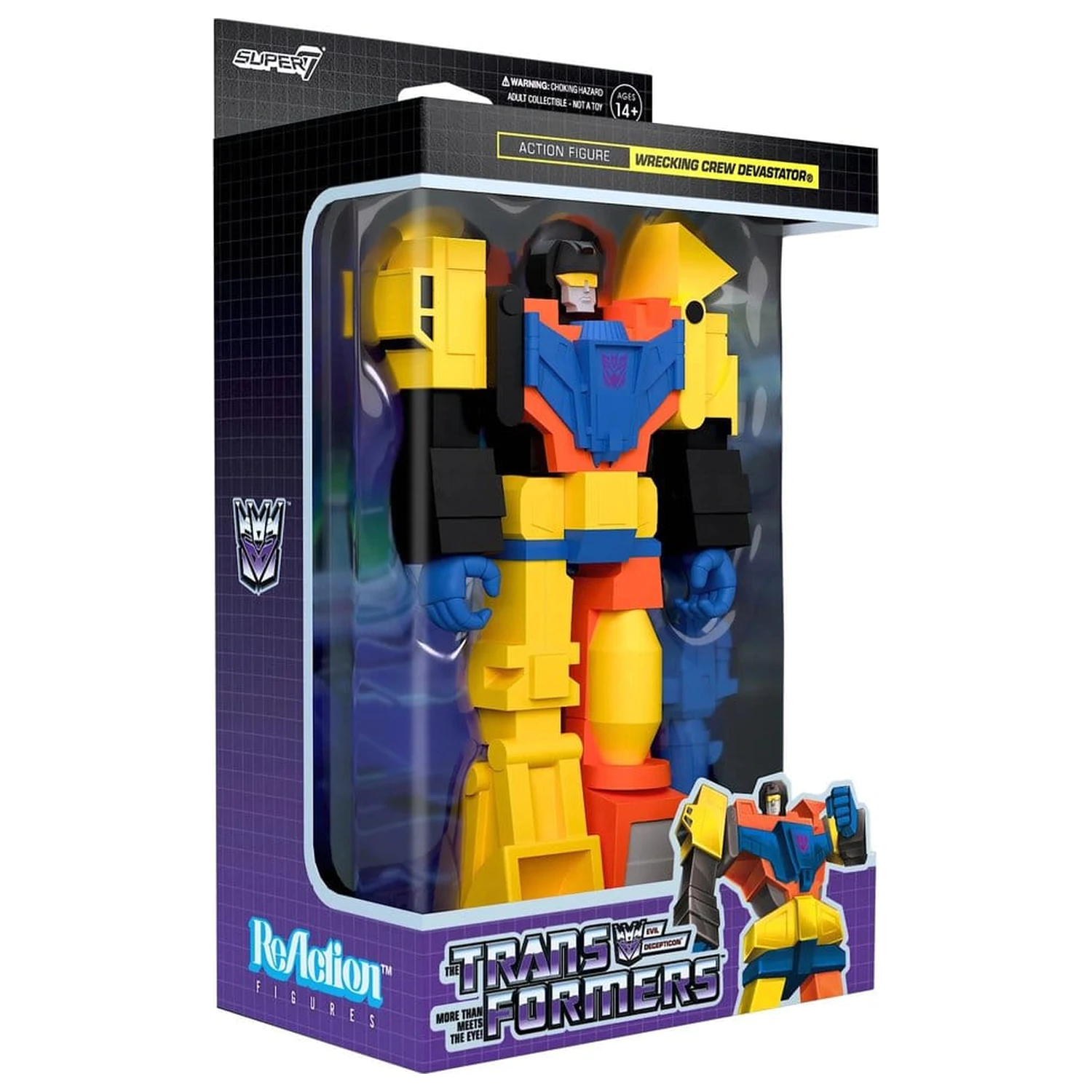 Transformers ReAction Akční figurka Devastator 10 cm fotografii produktu