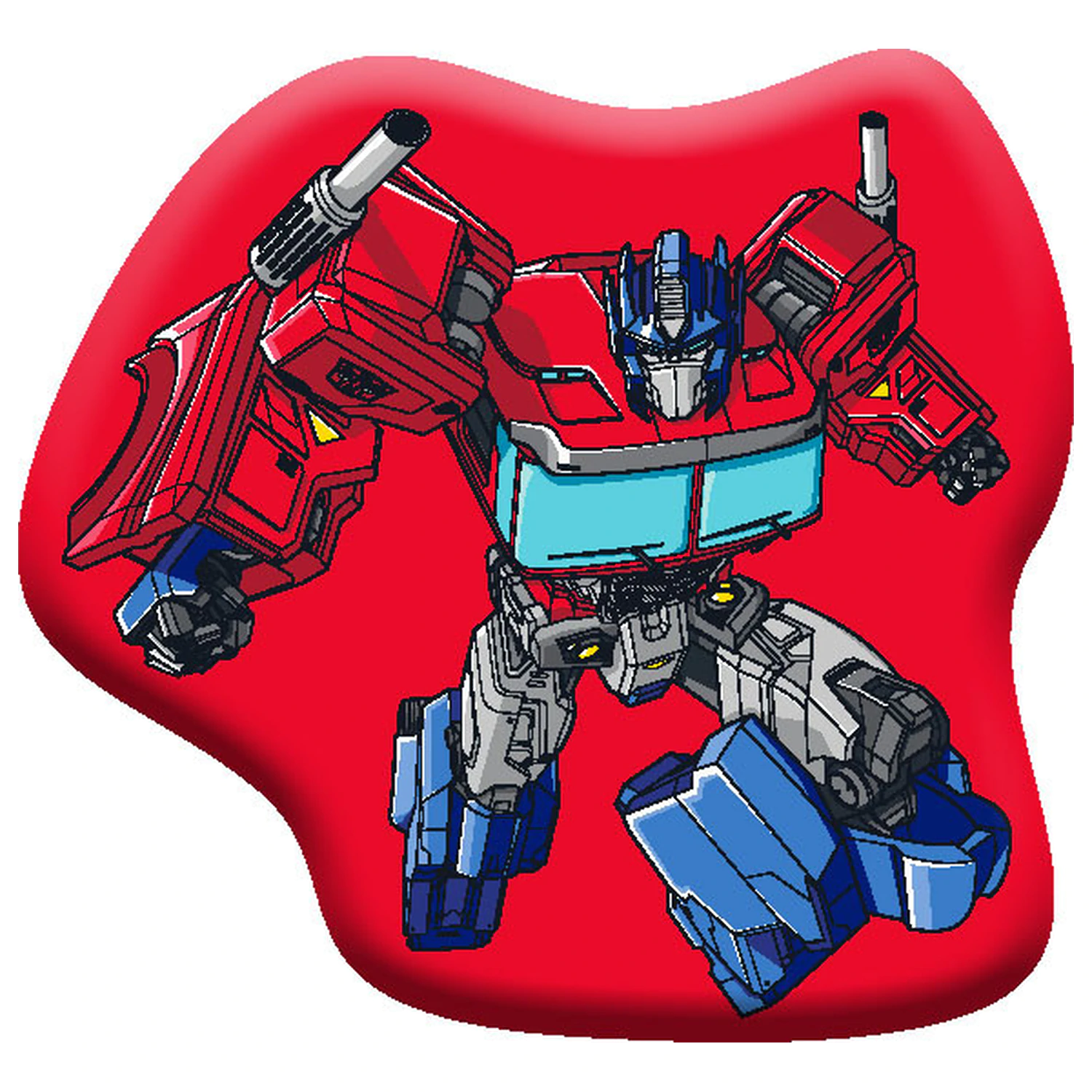 Transformers Red Autobot Tvarovaný polštář, dekorativní polštář fotografii produktu