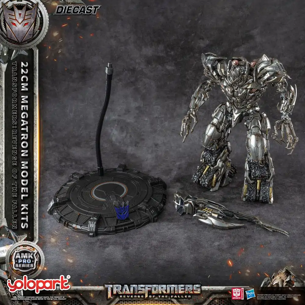 Transformers: Pomsta poražených AMK Pro Series plastová modelová stavebnice Megatron (Oversea Version) 22 cm fotografii produktu