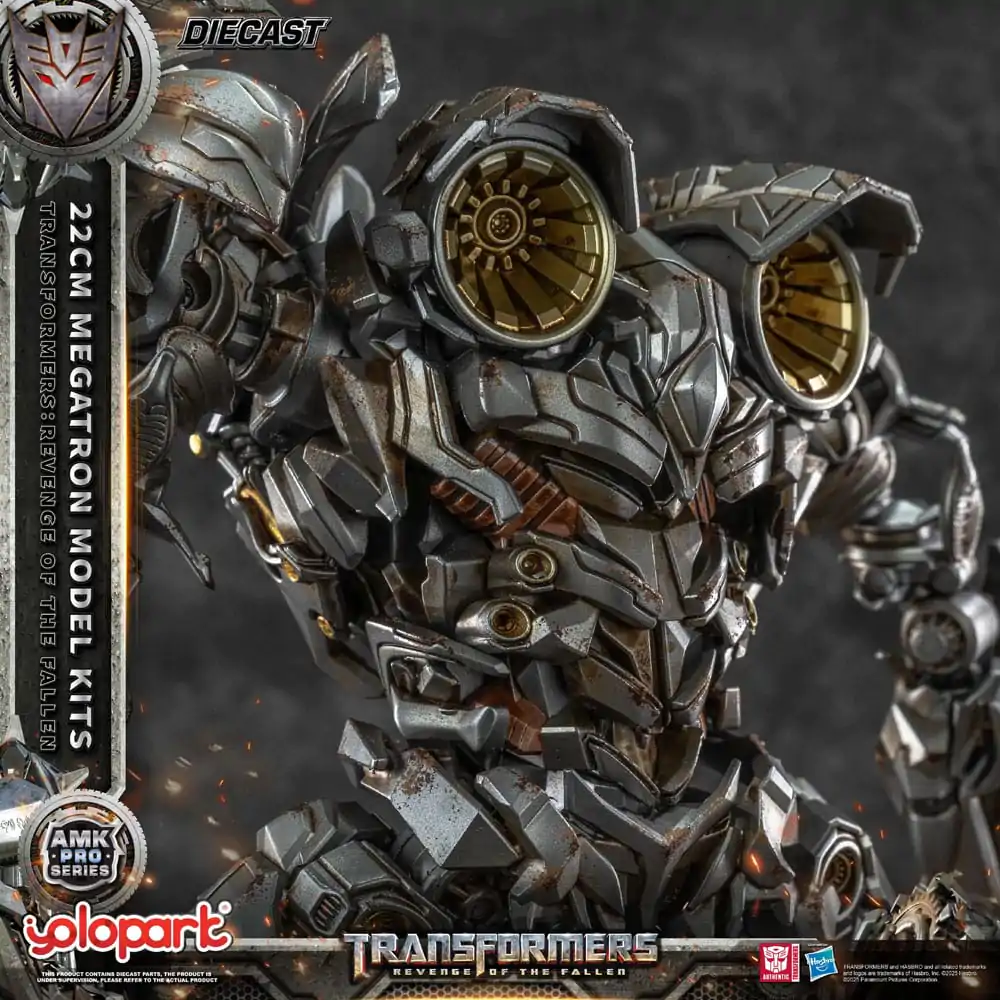 Transformers: Pomsta poražených AMK Pro Series plastová modelová stavebnice Megatron (Oversea Version) 22 cm fotografii produktu