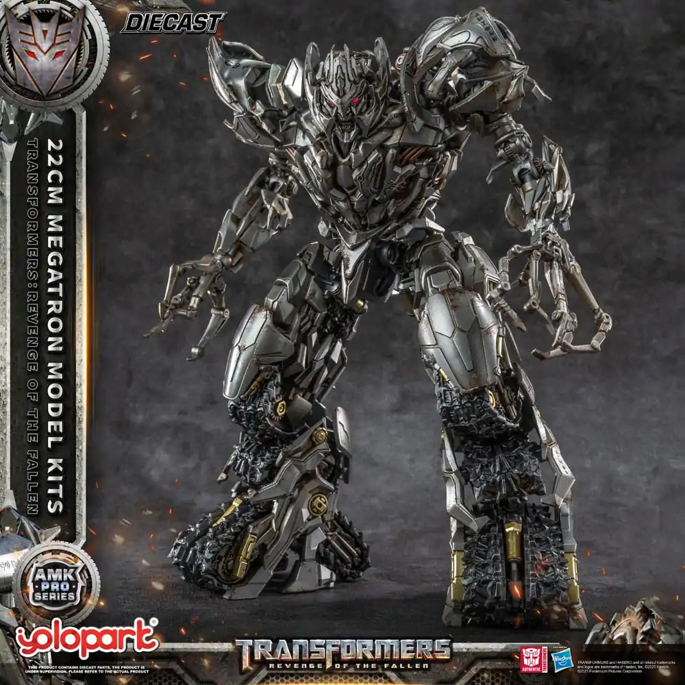 Transformers: Pomsta poražených AMK Pro Series plastová modelová stavebnice Megatron (Oversea Version) 22 cm fotografii produktu