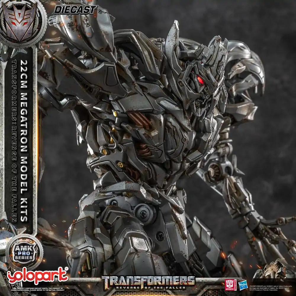 Transformers: Pomsta poražených AMK Pro Series plastová modelová stavebnice Megatron (Oversea Version) 22 cm fotografii produktu