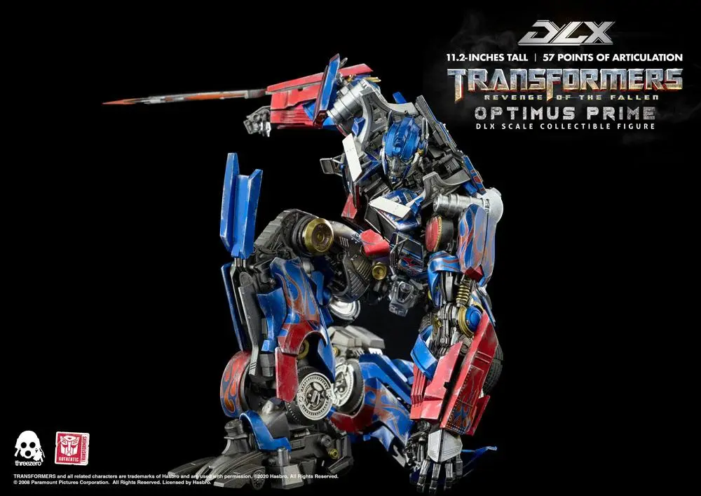 Transformers: Revenge of the Fallen DLX akční figurka 1/6 Optimus Prime 28 cm fotografii produktu