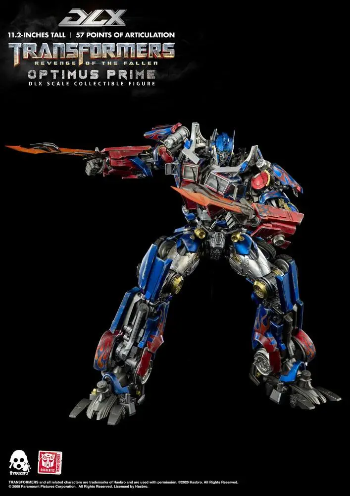 Transformers: Revenge of the Fallen DLX akční figurka 1/6 Optimus Prime 28 cm fotografii produktu