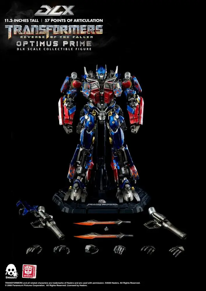 Transformers: Revenge of the Fallen DLX akční figurka 1/6 Optimus Prime 28 cm fotografii produktu
