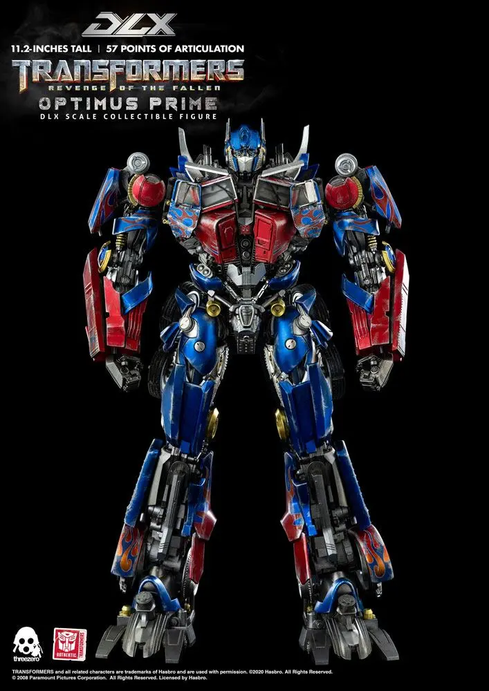 Transformers: Revenge of the Fallen DLX akční figurka 1/6 Optimus Prime 28 cm fotografii produktu