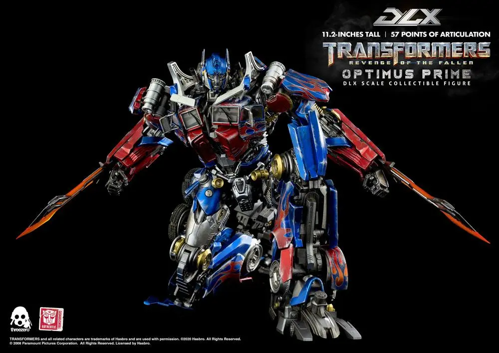 Transformers: Revenge of the Fallen DLX akční figurka 1/6 Optimus Prime 28 cm fotografii produktu