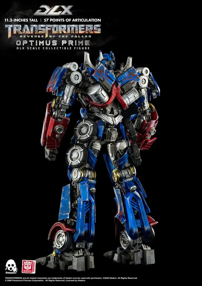 Transformers: Revenge of the Fallen DLX akční figurka 1/6 Optimus Prime 28 cm fotografii produktu